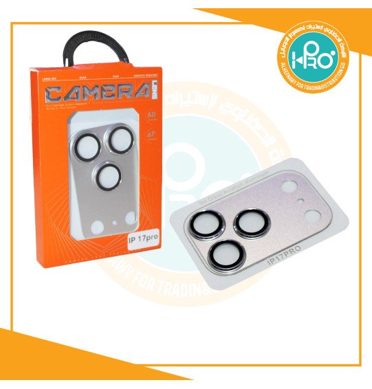 اسكرينه عدسة كاميرا ايفون IP 17 PRO كاملة بالفلاش والسينسور CAMERA LENS