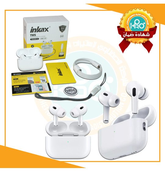 سماعه ايربود PRO 2 اصلية شركة INKAX الاصدار الجديد T05 ANC-U