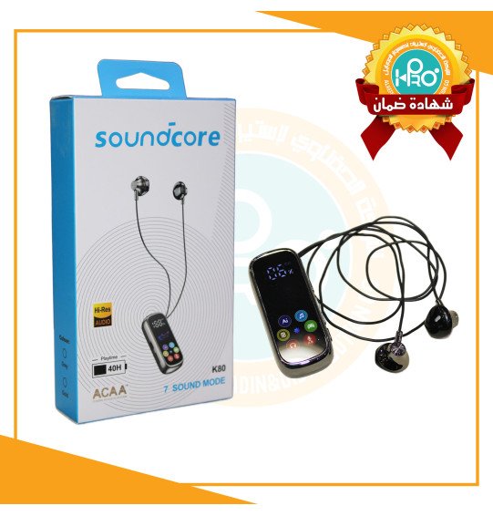 سماعة بلوتوث بشاشة ديجيتال SOUND CORE K80