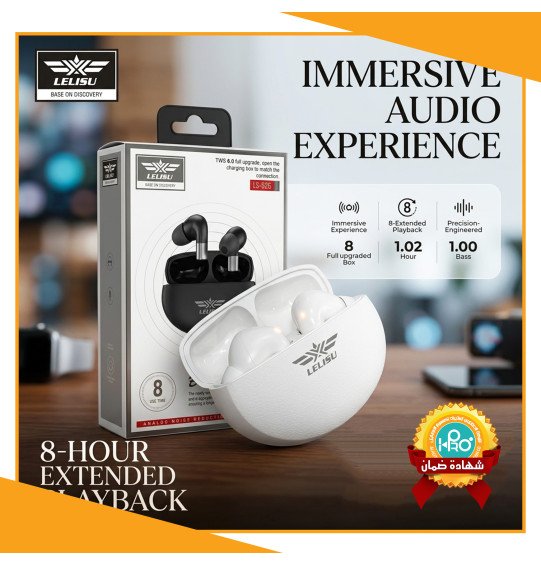 ايربود اصلية شركة LELISU LS-526 عزل ضوضاء 4 مايك