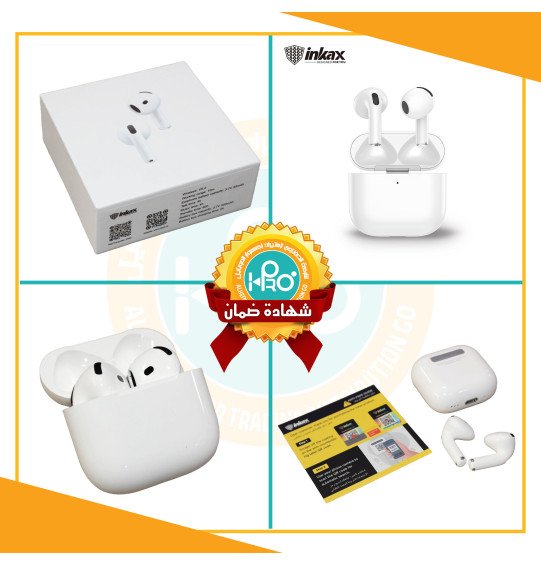 ايربود PRO 4 اصلية شركة INKAX MODEL : T06