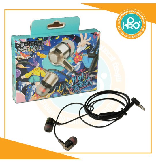 سماعه STEREO EARPHONE SY-38