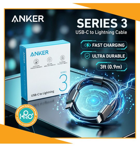 كابل تايب سى * ايفون ANKER كوبى A81A1611