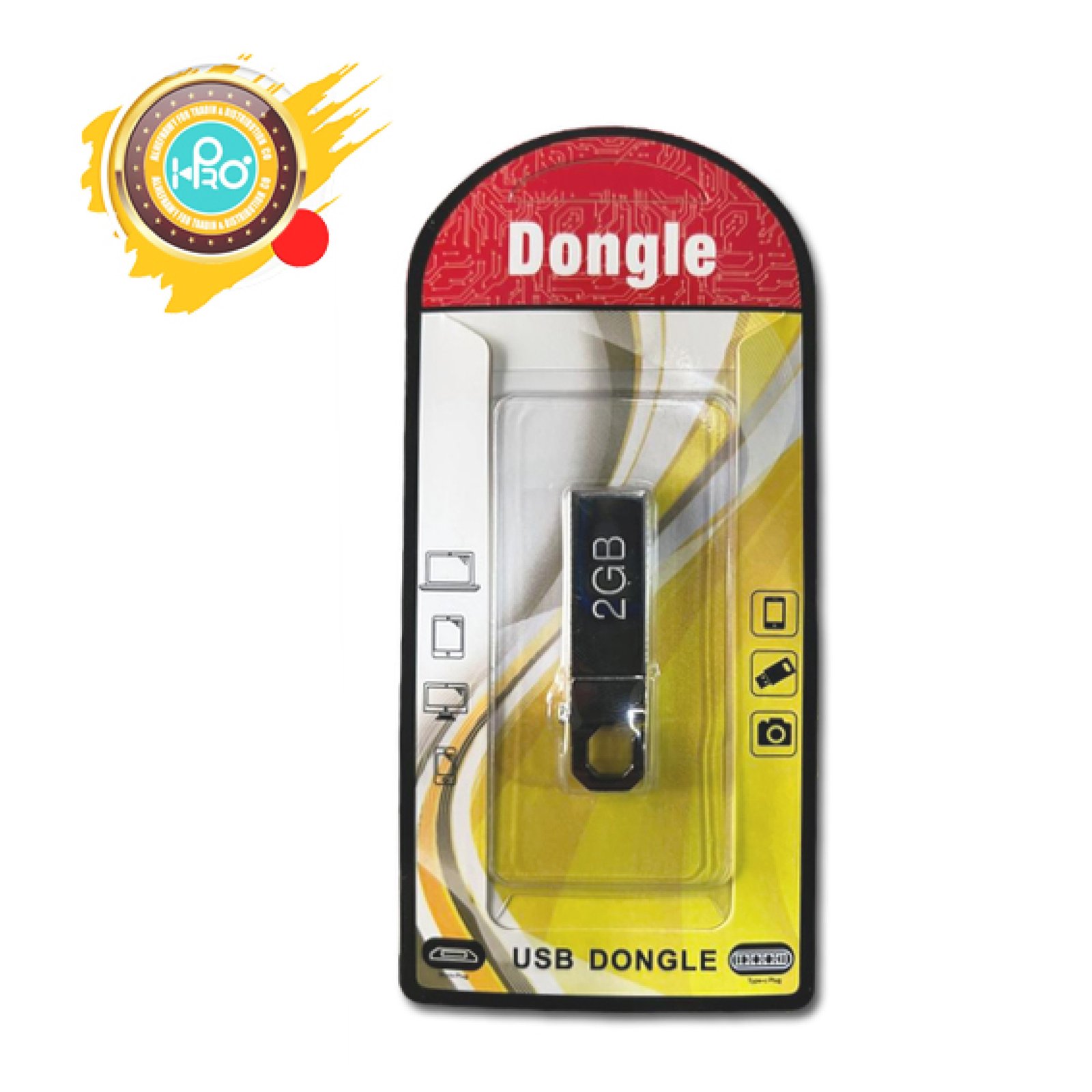 فلاشة بلوتوث معدن جودة عالية (باكيت) DONGLE