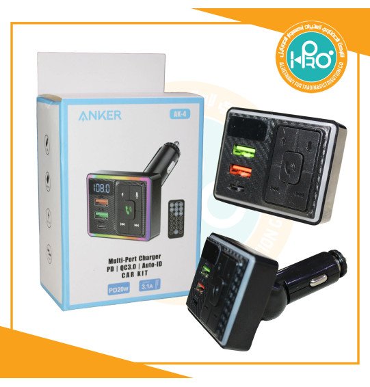 MP3 سيارة بلوتوث بالرموت  ANKER AK-4
