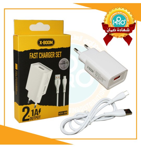شاحن تايب سى اصلى شركة X-BOOM XCH-200