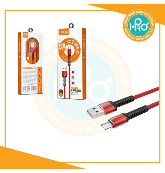 كابل مايكرو اصلى شركة 5 امبير LDNIO LS63-5A