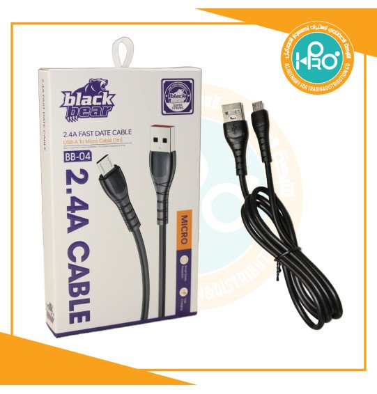 كابل مايكرو اصلى شركة BLACK BEAR BB-04