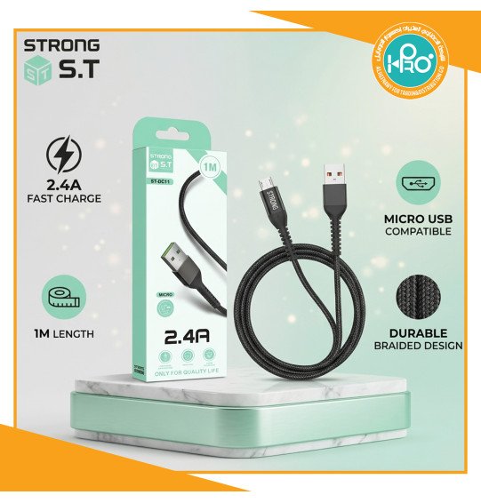 كابل مايكرو معدن اصلى شركة STRONG ST-DC11