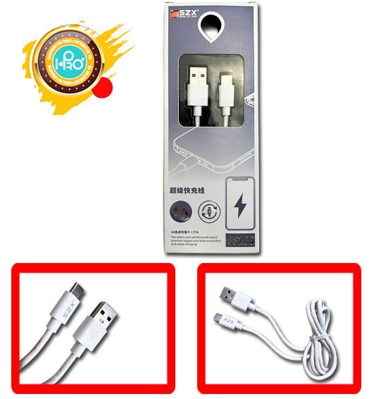 كابل تايب سى اصلى شركة SZX SS266  