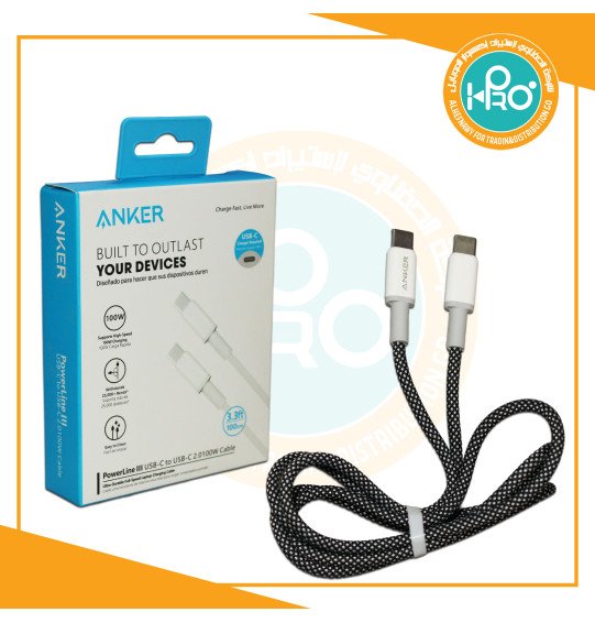 كابل تايب سى * تايب سى ANKER كوبى