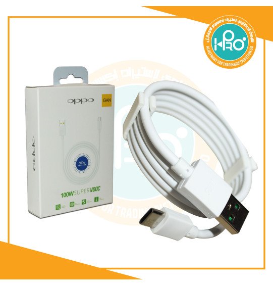 كابل تايب سى 100 وات سوبر فوك OPPO-GAN