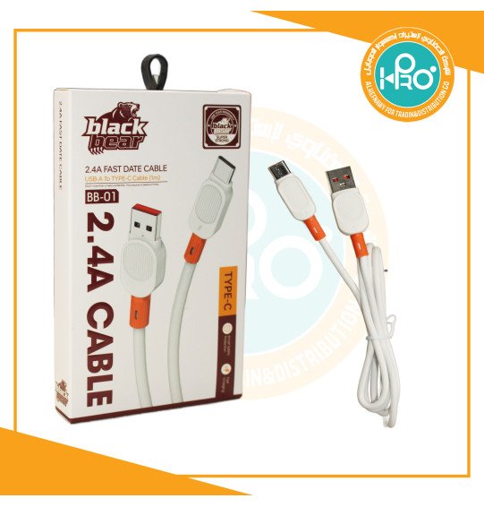 كابل تايب سى اصلى شركة BLACK BEAR BB-01