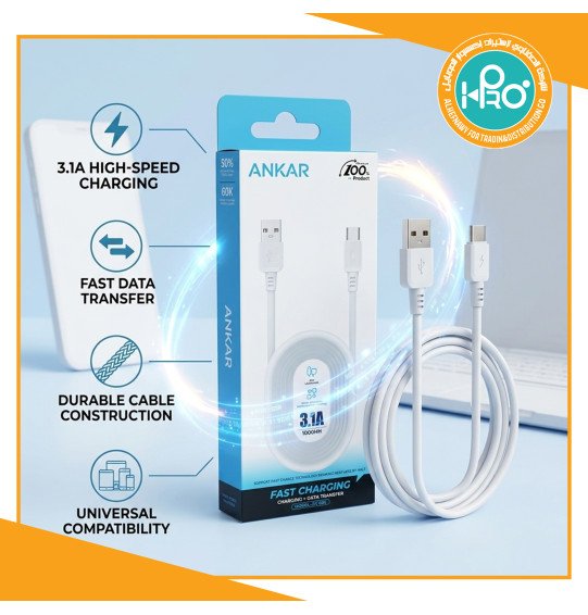 كابل تايب سى ANKER MODEL : AK-004