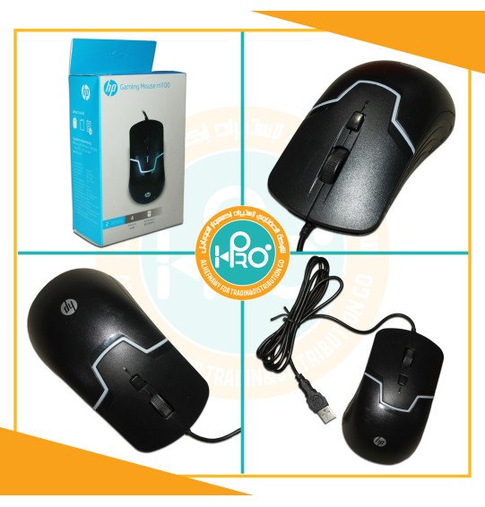 ماوس جيمينج HP M100  