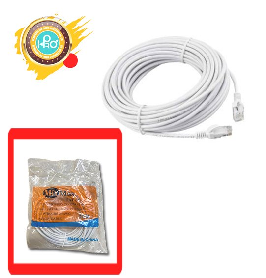 كابل نت جاهز طول 10 متر (90ياردة) MIX MAX- CAT5    