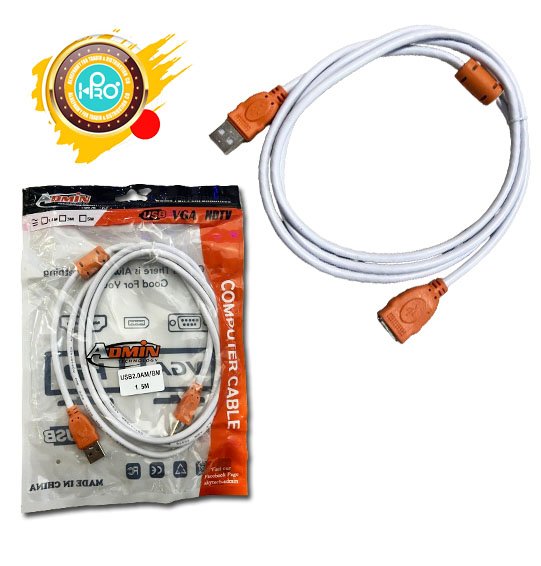 تطويلة USB طول 1.5 متر ADMIN - LEYAN TEC 