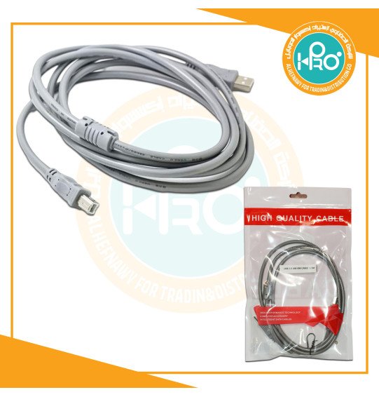 كابل طابعة طول 1.5 متر HIGH QUALITY