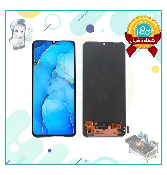 شاشة OPPO RENO 3/100%
