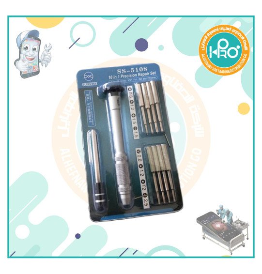 طقم مفك SUNSHINE 8*1 SS-5108 