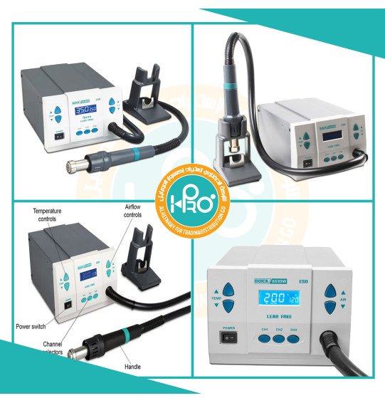 هوت اير احترافي اصلى شركة QUICK 861DW