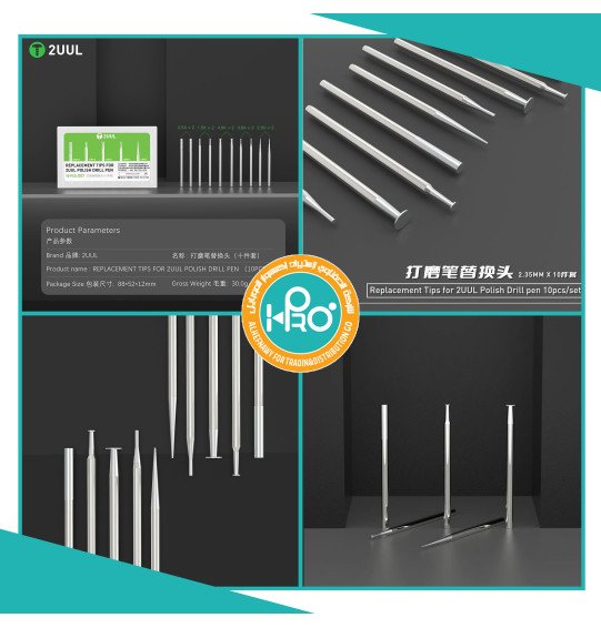 طقم لقم دريل اصلي شركة 2UUL DA-82  