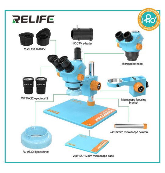 ميكروسكوب اصلى شركة RELIFE RL-M5T B11      