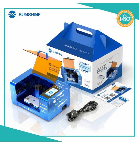 ماكينة ليزر ازالة ظهر الايفون اصلية شركة SUNSHINE SS-890B MINI    