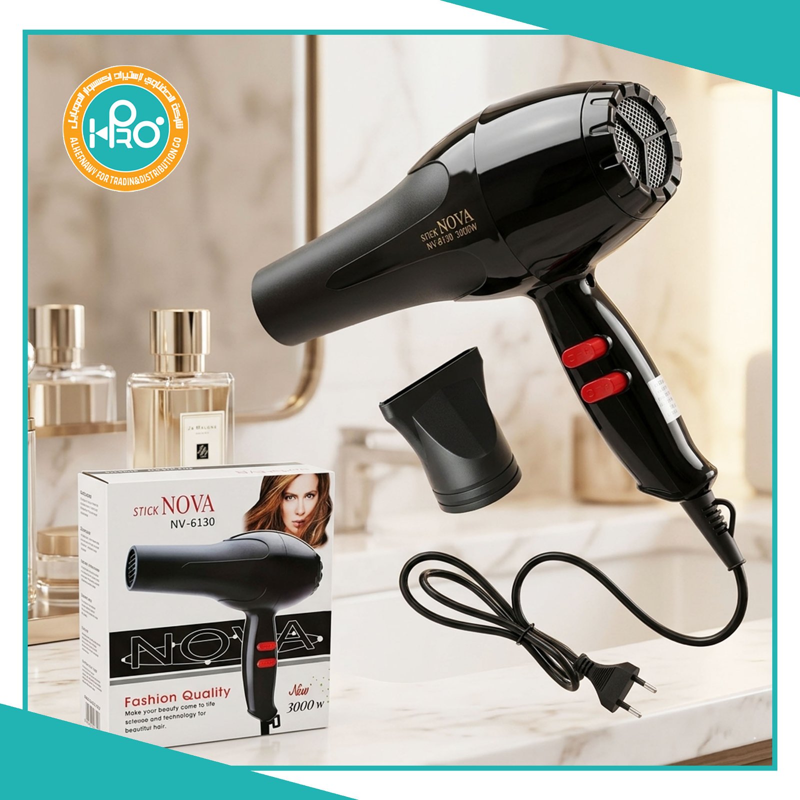 استشوار  STICK NOVA NV-6130يمكن استخدامة لفنيين الصيانة