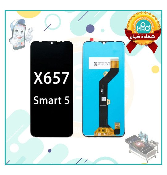 شاشه انفنكس X657 100%  