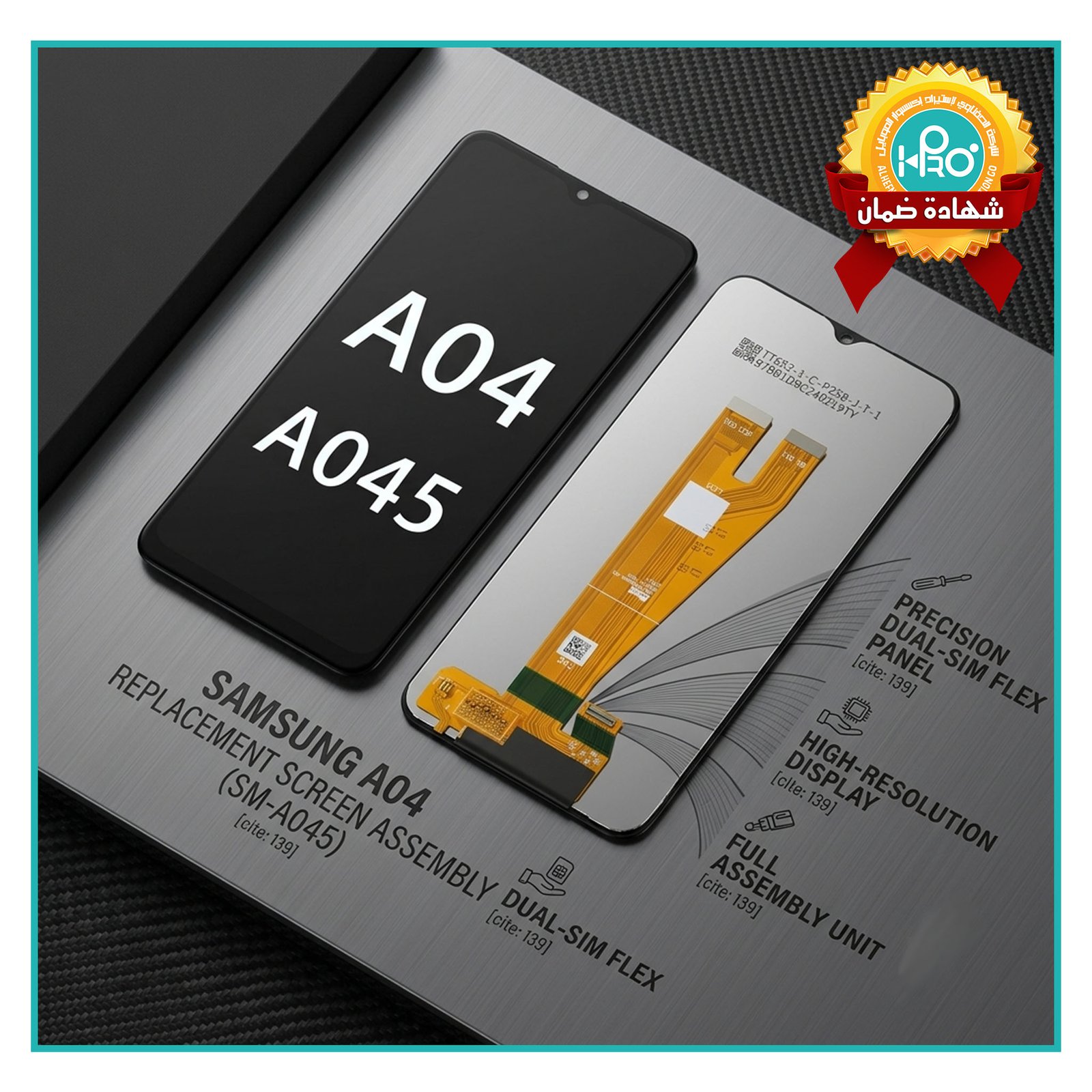 شاشة سامسونج (A04 (VIP