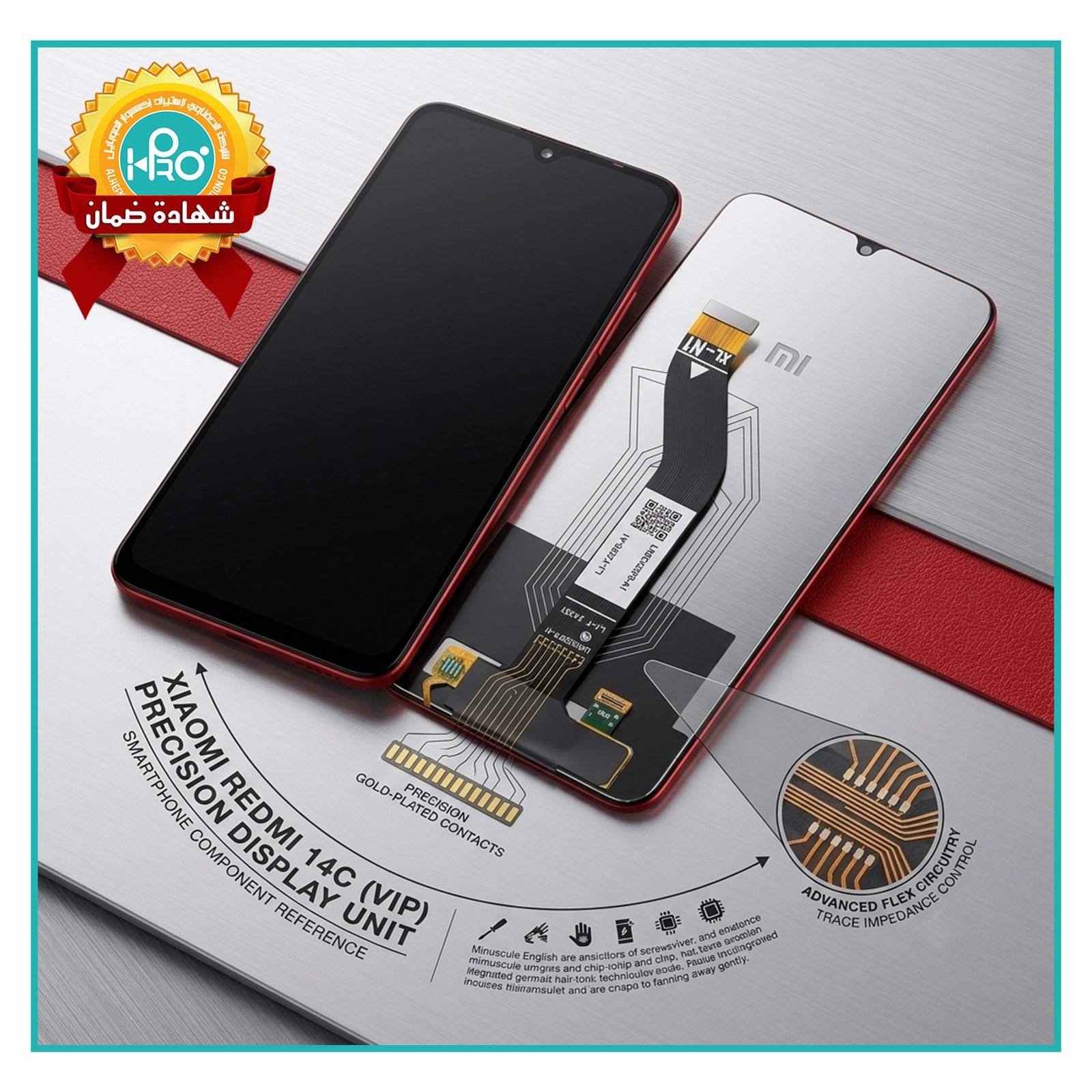 شاشة شاومي (REDMI 14C (VIP