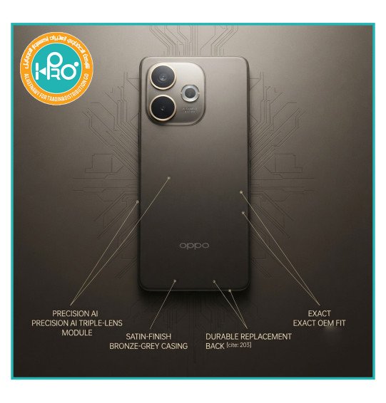 ضهر قشرة بعدسة كاميرا OPPO A5 PRO