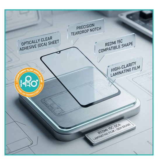 باغة شاشة شاومي REDMI 15C اصلية