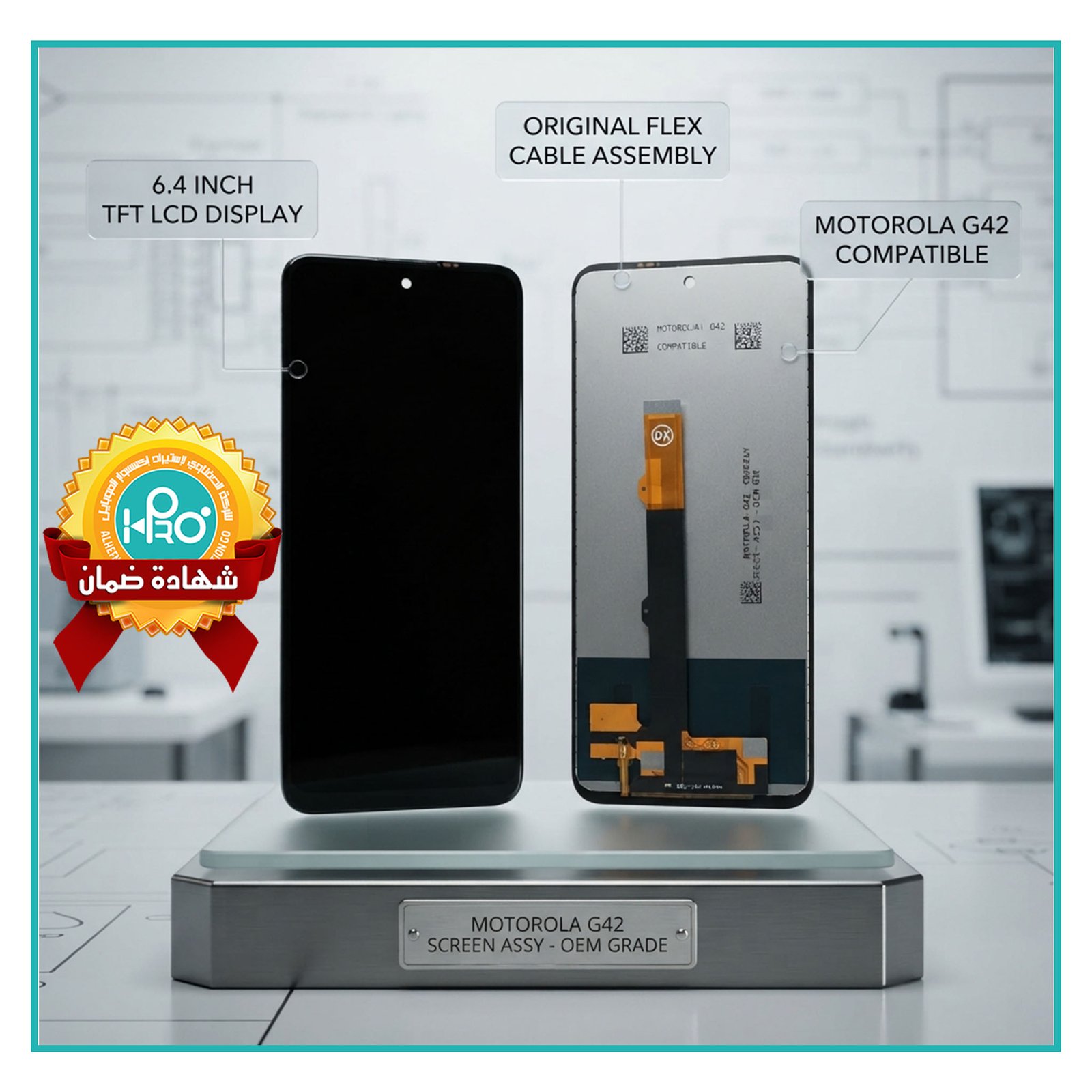 شاشة (MOTOROLA G42 (TFT