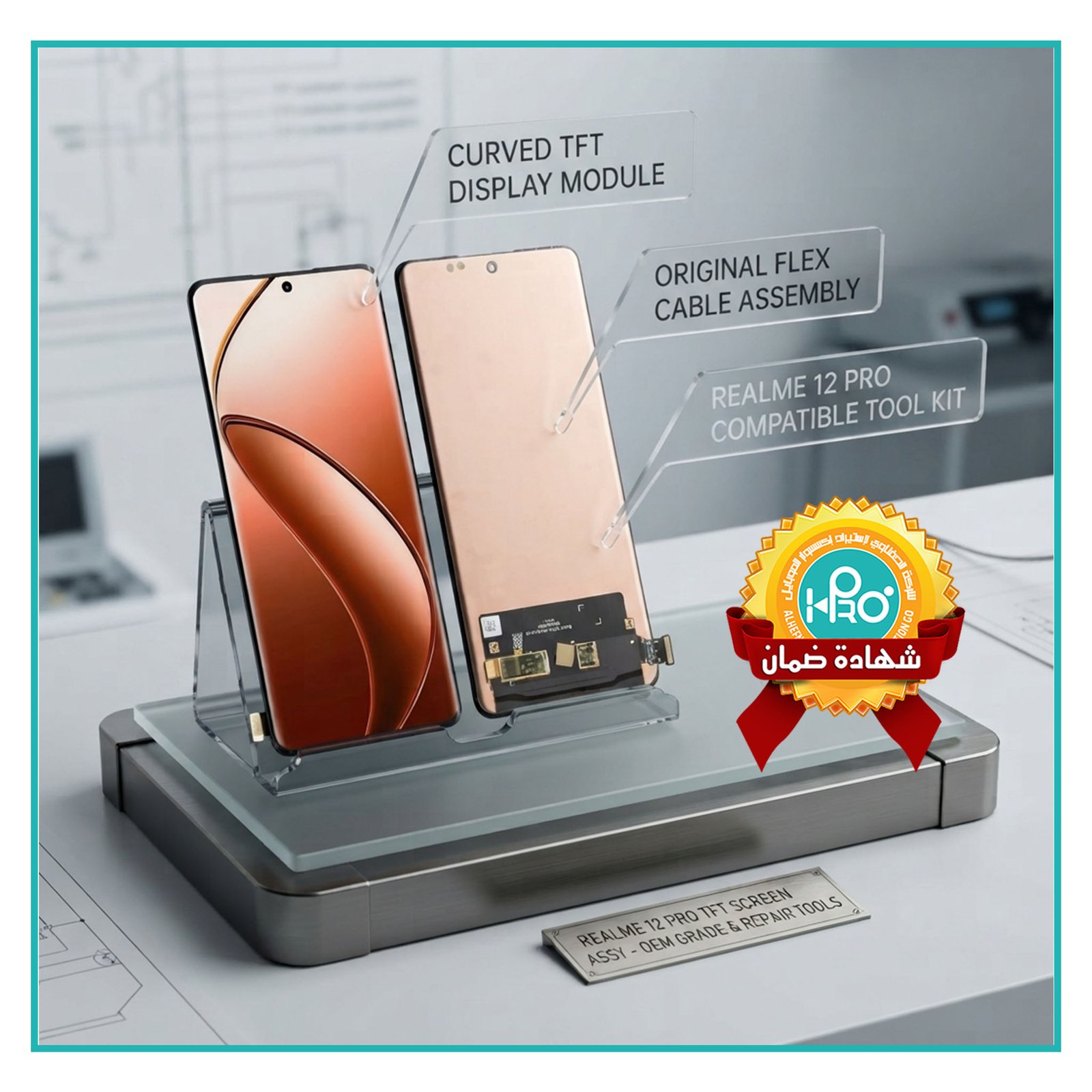 شاشة REALME 12 PRO TFT