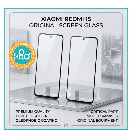 باغة شاشة شاومي REDMI 15 اصلية