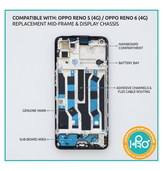 فرام شاشة  (OPPO RENO 6 (4G) - RENO 5 (4G