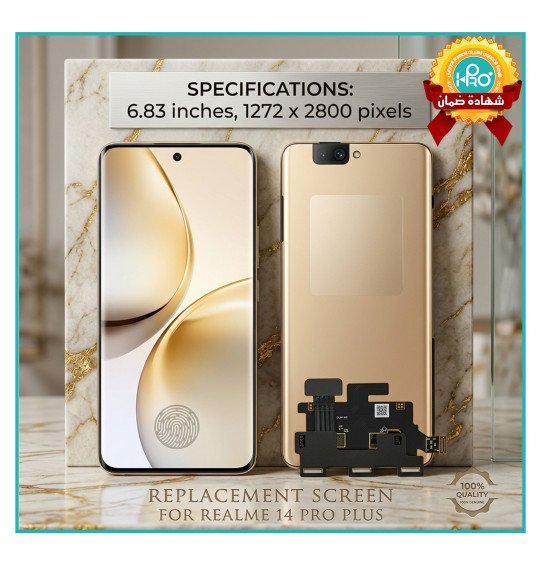 شاشة (REALME 14 PRO PLUS (100%