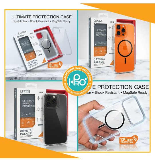 جراب ايفونات اصلى GEAR 4 باكيت سحاب (فري)