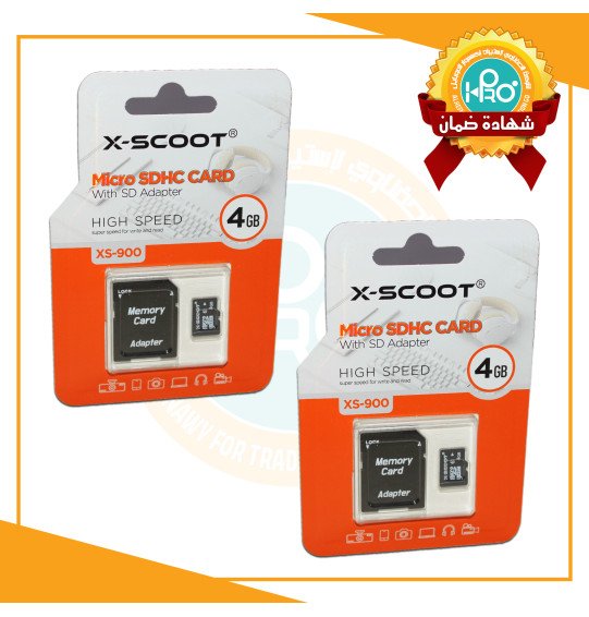 كارت ميمورى 4 جيجا اصلى شركة X-SCOOT