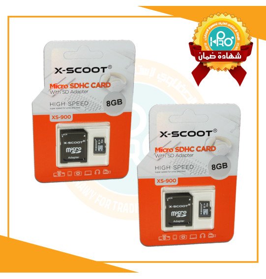 كارت ميمورى 8 جيجا اصلى شركة X-SCOOT