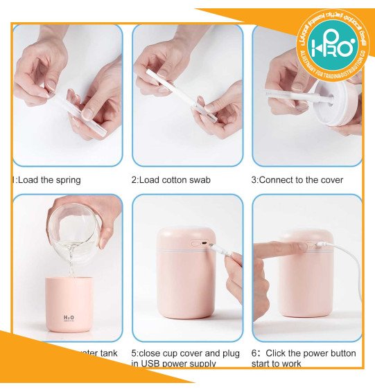 فواحة ULTRASONIC HUMIDIFIER MODEL : CM-9S 