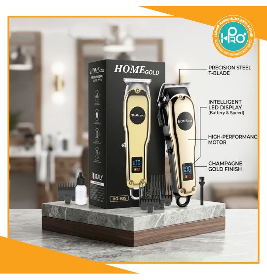 ماكينة حلاقة بشاشة HOME GOLD HG-905