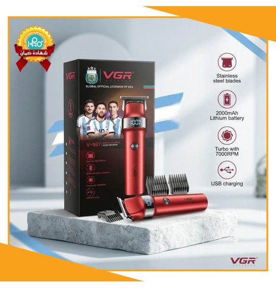 ماكينة حلاقة احترافية اصلية شركة VGR V-987
