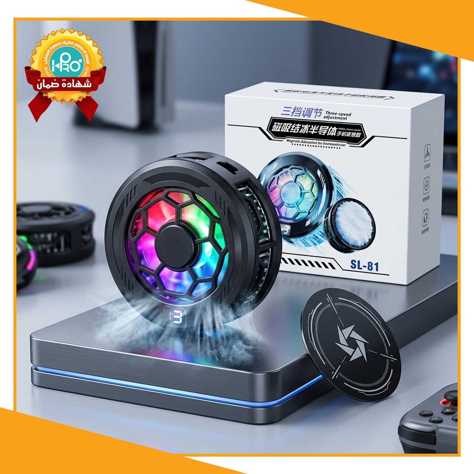 مروحة تبريد موبايل اصلية شركة SL-81