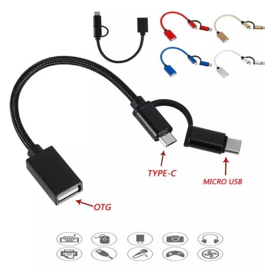 OTG 2*1 GP-91 الاصلى الباكيت العريض  