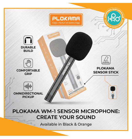 حامل مايك ميكروفون اصلى شركة PLOKAMA WM-1