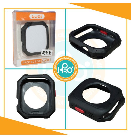 جراب ساعة TPU مقاس 49 GUOI