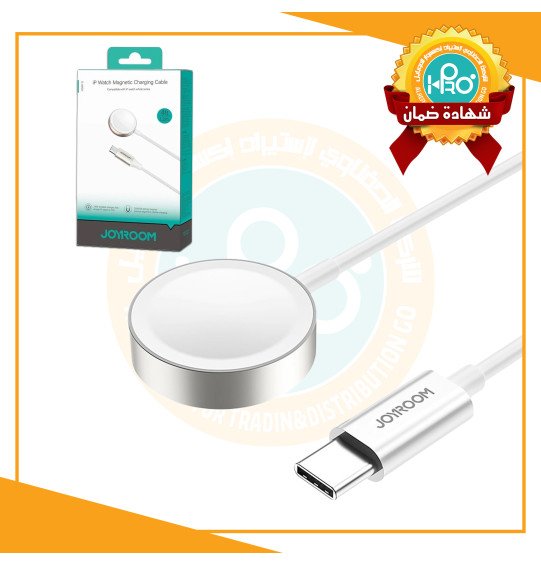 شاحن وايرلس ساعات سمارت اصلى شركة JOYROOM S-IW004 يدعم ساعات ابل الاصلية فقط